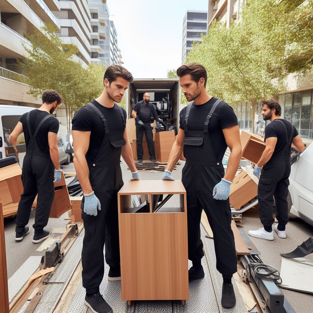 Preparativos para remodelaciones de oficina en Callús